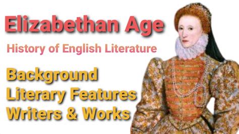 characteristics of elizabethan period